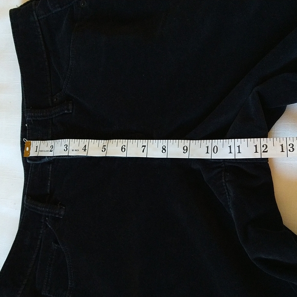 Universal Thread Black Velvet Velour High-Rise Skinny Pants Size 10/30R - Picture 12 of 17